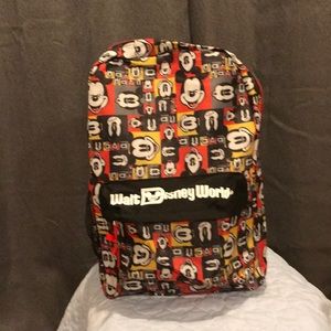 NWT Walt Disney World Mickey Mouse backpack